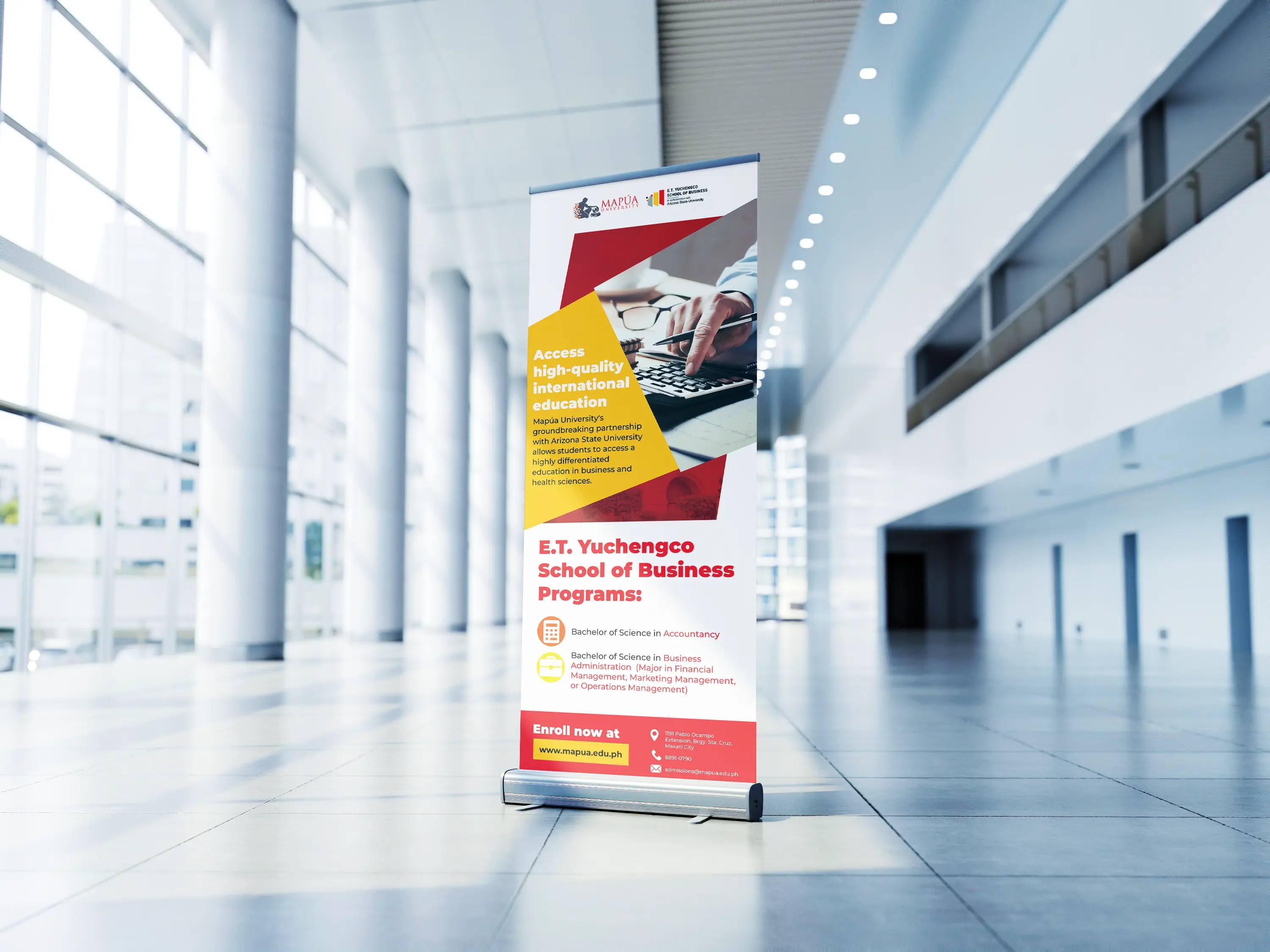 Physical Marketing Materials and On-Ground Assets for Mapúa University